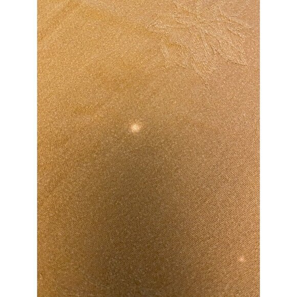 Rectangular Tablecloth Maroon Mustard With Leaves 76x54 - Picture 8 of 9